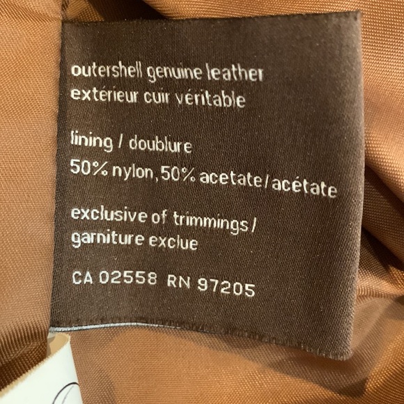 Danier leather jacket - Picture 8 of 12